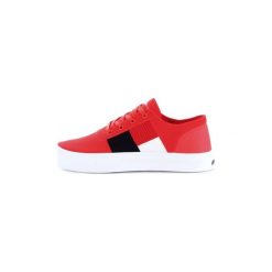 Buty Tommy Hilfiger FM02545. Czerwone trampki męskie TOMMY HILFIGER, bez wzorów, bez zapięcia. Za 337,60 zł.