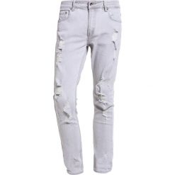 Jeansy męskie: Black Kaviar KOOP Jeansy Slim Fit grey
