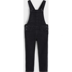 Mango Kids - Ogrodniczki Amara. Szare jeansy dziewczęce Mango Kids, bez wzorów, z elastanu. Za 119,90 zł.