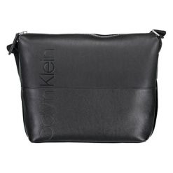 Torebka w kolorze czarnym - (S)30 x (W)30 x (G)15 cm. Czarne torebki klasyczne damskie Calvin Klein, w paski, ze skóry, na ramię, z tłoczeniem, bez dodatków. W wyprzedaży za 559,95 zł.