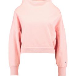 Bluzy rozpinane damskie: Champion Reverse Weave CROPPED Bluza rose