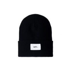 Czapka Beanie Black (White). Czarne czapki męskie marki Harp Team, z dzianiny. Za 49,00 zł.