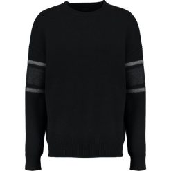Kardigany męskie: AllSaints HAUS CREW OVERSIZED FIT Sweter black