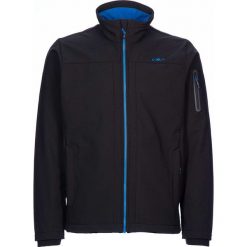 Kurtka softshellowa w kolorze granatowym. Niebieskie kurtki sportowe męskie CMP Men, s, bez wzorów, z tkaniny, bez kaptura. W wyprzedaży za 149,95 zł.