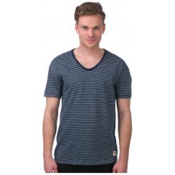 T-shirty męskie: Mustang T-Shirt Męski Xl Ciemnoniebieski
