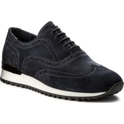 Sneakersy TOMMY HILFIGER - Runner Inspired Suede Lace Up FM0FM01510 Midnight 403. Niebieskie sneakersy męskie TOMMY HILFIGER, na co dzień, bez wzorów, ze skóry, klasyczne, bez zapięcia. W wyprzedaży za 359,00 zł.