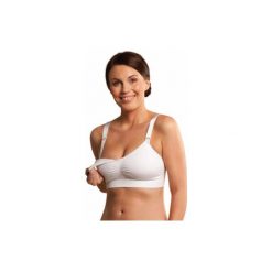 Bielizna ciążowa: CARRIWELL Biustonosz dla kobiet karmiących Seamless Padded white