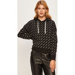 Dkny - Bluza. Białe bluzy damskie DKNY, s, bez wzorów, z elastanu, bez rękawów, z kapturem. Za 319,90 zł.