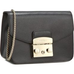 Torebka FURLA - Metropolis 820676 B BGZ7 ARE Onyx. Czarne torebki klasyczne damskie Furla, bez wzorów, ze skóry, wizytowe, bez dodatków. Za 809,00 zł.