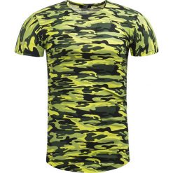 Koszulka męska t-shirt zielony moro Recea. Zielone koszulki męskie Recea, s, moro, z bawełny, bez kołnierzyka. Za 39,99 zł.