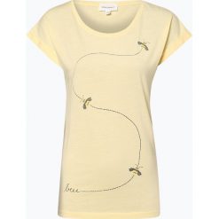 ARMEDANGELS - T-shirt damski – Livaa Flying Bee, żółty. Żółte t-shirty damskie marki ARMEDANGELS, s, z nadrukiem, z bawełny, bez kołnierzyka. Za 179,95 zł.