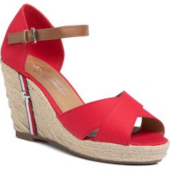 Espadryle TOM TAILOR - 809080900 Red 1. Czerwone espadryle damskie Tom Tailor, bez wzorów, ze skóry ekologicznej, bez obcasa. W wyprzedaży za 149,00 zł.