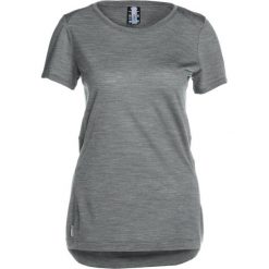Icebreaker SPHERE LOW CREWE Tshirt basic metal heather. Szare topy sportowe damskie marki Icebreaker, s, z lyocellu. Za 259,00 zł.