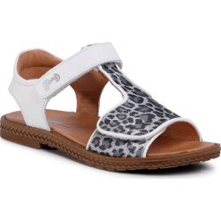 Sandały PRIMIGI - 5382944 S Bian. Szare sandały dziewczęce Primigi, ze skóry, bez zapięcia. Za 229,00 zł.