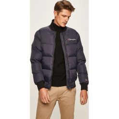 Champion - Kurtka bomber. Niebieskie płaszcze męskie Champion, m, bez wzorów, z poliesteru, krótkie, bez kaptura. W wyprzedaży za 499,90 zł.