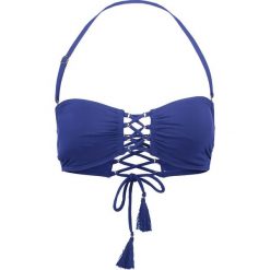 Stroje dwuczęściowe damskie: MICHAEL Michael Kors Góra od bikini dark azurite