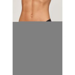 Calvin Klein Underwear - Figi. Czarne majtki damskie Calvin Klein Underwear, s, z elastanu. W wyprzedaży za 69,90 zł.