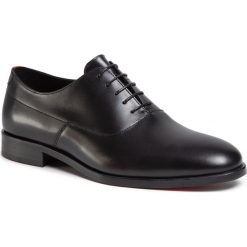Półbuty HUGO - Midtown 50422123 10221468 01 Black 001. Czarne buty wizytowe męskie HUGO, ze skóry, bez zapięcia. Za 999,00 zł.