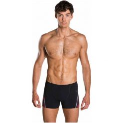 Speedo Kąpielówki Fit Graphic Aquashort Black/Lava Red 32. Czarne spodenki sportowe męskie marki Speedo, sportowe. W wyprzedaży za 129,00 zł.
