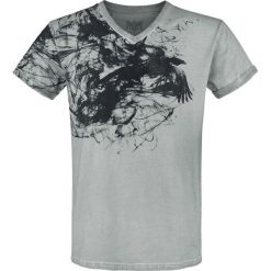 Black Premium by EMP Heavy Soul T-Shirt szary. Szare koszulki męskie marki Black Premium by EMP, xl, z nadrukiem, bez kołnierzyka. Za 121,90 zł.