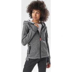 Ciemnoszara Bluza Coraleia. Szare bluzy damskie Born2be, s, bez wzorów, bez rękawów, bez kaptura. Za 109,99 zł.