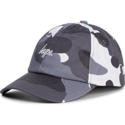 Czapka z daszkiem HYPE - Dad Hat HY006-0112 Grey/White. Szare czapki męskie Hype, bez wzorów, z bawełny. Za 129,00 zł.