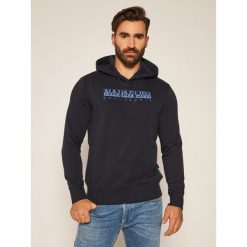 Bluza Napapijri Bebel H NP0A4ENC. Niebieskie bluzy męskie Napapijri, m, bez wzorów, bez kołnierzyka, bez rękawów, bez kaptura. Za 429,00 zł.