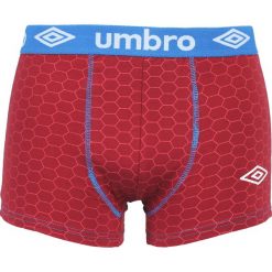 BOKSERKI UMBRO 1PAK OCTAGON RED. Czerwone bokserki damskie Umbro, xxl, bez wzorów, z elastanu. Za 18,00 zł.