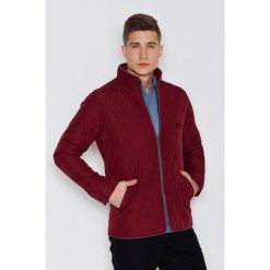 Kurtki sportowe męskie: Visent Kurtka Bordowa r. XL (V008)