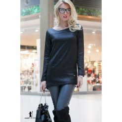Tunika. Szare tuniki damskie marki Fasardi, bez wzorów, bez kołnierzyka, bez rękawów. Za 59,00 zł.