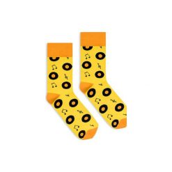 BananaSocks - skarpetki Vinyl. Żółte skarpetki damskie marki Banana socks. Za 27,99 zł.