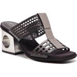 Klapki HISPANITAS - Lara-M MHV98750 Black. Czarne klapki damskie Hispanitas, bez wzorów, ze skóry ekologicznej, bez obcasa, na obcasie. W wyprzedaży za 289,00 zł.