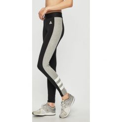 Adidas Performance - Legginsy. Czarne spodnie damskie adidas Performance, s, bez wzorów, z bawełny. W wyprzedaży za 119,90 zł.