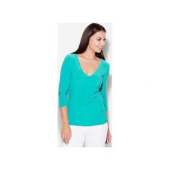 Bluzka K080 Zielony. Zielone bluzki asymetryczne KATRUS, l. Za 79,00 zł.