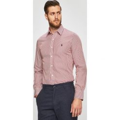 Polo Ralph Lauren - Koszula. Czerwone koszule męskie Polo Ralph Lauren, xxl, bez wzorów, z bawełny, eleganckie, polo, z długim rękawem. W wyprzedaży za 379,90 zł.