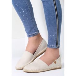 Espadryle damskie: Beżowe Espadryle Park Time