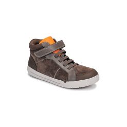 Buty Dziecko Clarks EMERY BEAT K. Pomarańczowe trampki chłopięce Clarks, bez wzorów, bez zapięcia. Za 269,00 zł.