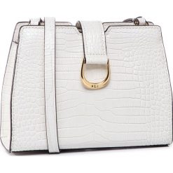 Torebka LAUREN RALPH LAUREN - City Xbody 431791626001 Cream. Białe listonoszki damskie Lauren Ralph Lauren, bez wzorów, ze skóry, bez dodatków. W wyprzedaży za 589,00 zł.