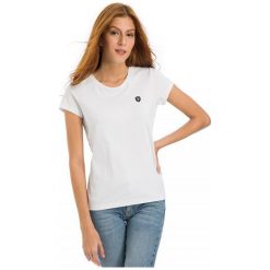 Galvanni T-Shirt Damski Coventry Xl Biały. Białe koszulki damskie marki GALVANNI, na co dzień, xl, z materiału. Za 109,00 zł.