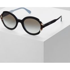 Okulary przeciwsłoneczne damskie aviatory: Prada Okulary przeciwsłoneczne top black/azure/spotted brown