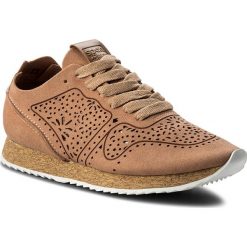 Sneakersy BIG STAR - AA274558 L.Brown. Pomarańczowe półbuty damskie marki BIG STAR, na co dzień, bez wzorów, ze skóry ekologicznej, retro, bez obcasa, na płaskiej podeszwie, bez zapięcia. W wyprzedaży za 129,00 zł.