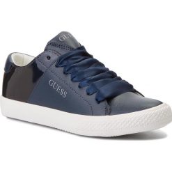Sneakersy GUESS - FJLAR3 LEA12 BNVY. Niebieskie półbuty damskie marki Guess, ze skóry ekologicznej. W wyprzedaży za 189,00 zł.