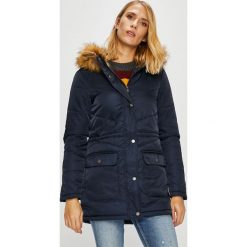 Noisy May - Parka. Niebieskie kurtki damskie Noisy May, s, bez wzorów, z poliesteru, długie, z kapturem. W wyprzedaży za 149,90 zł.