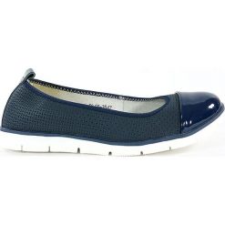 BALERINY DAMSKIE TS 3547 GRA. Baleriny damskie T. Sokolski, bez wzorów, ze skóry, bez obcasa. Za 79,00 zł.