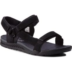 Sandały męskie skórzane: Sandały MERRELL – Burnt Rock Anders Strap J93803 Black