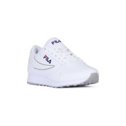 Buty Fila 1FG ORBIT LOW. Białe trampki i tenisówki damskie marki Fila, bez wzorów, bez zapięcia. Za 189,95 zł.