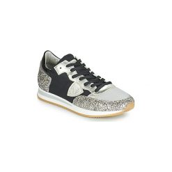 Buty Philippe Model TROPEZ BASIC. Czarne trampki i tenisówki damskie marki Philippe Model, bez wzorów, bez zapięcia. Za 1099,00 zł.