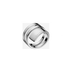 Calvin Klein Beyond Pierścień Srebrny. Szare pierścionki damskie Calvin Klein, srebrne. Za 371,95 zł.