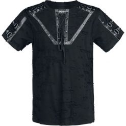 Gothicana by EMP Demeter T-Shirt czarny. Czarne koszulki męskie marki Gothicana by EMP, xxl, z okrągłym kołnierzem. Za 89,90 zł.