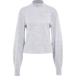 Rag & bone BIGSBY Sweter light heather grey. Szare bluzy damskie marki rag & bone, l, bez wzorów, z elastanu, bez rękawów, bez kaptura. Za 739,00 zł.